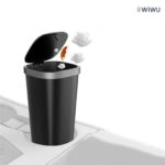 WIWU Ergonomic Spring Cover Trash Can