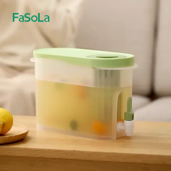 FaSoLa 3.9L Aqua Fridge Water Jug - Stay Hydrated with Style