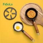 FaSoLa Mini Cast Iron Skillet Fry Pan - Premium Quality Cookware
