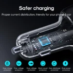 JR-CL09 45W 4-port Car Charger