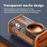 K07 Transparent Mecha Wireless Bluetooth Speaker