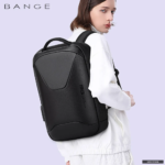 Bange 6621 LEATHER anti theft backpack