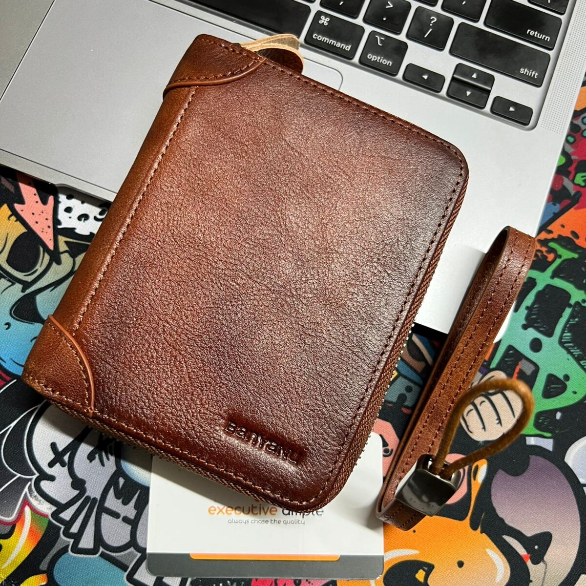 BanYaNu Card Holder Genuine Leather
