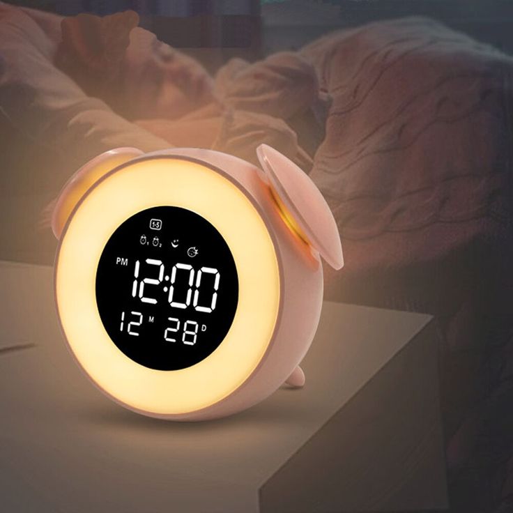 Bedside Sunrise Sunset Light Alarm Clock Natural Wake-Up