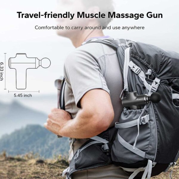 MERACH Mini Body Massage Gun - Portable Relaxation for On-the-Go Relief