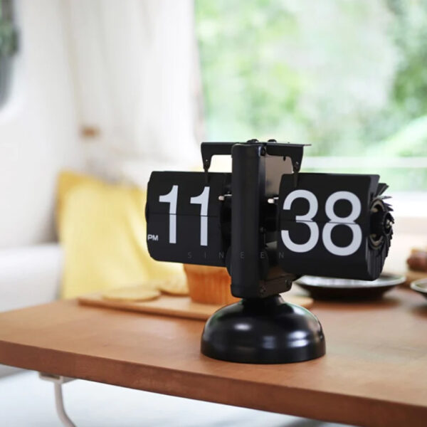 Modern Vintage Luxury Flip Digital Clock