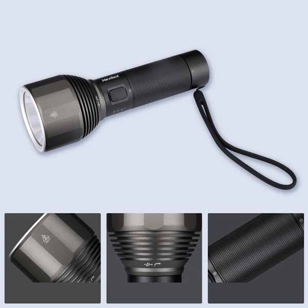 Nextool LED Torch IPX7 Waterproof 2000LM