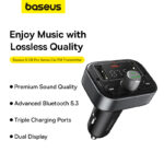 Baseus S-09 Pro Series Car FM Transmitter