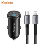 Mcdodo 749 30W PD USB-C Car Charger and iP Cable Set