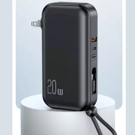 USAMS US-CD172 3-in-1 Quick Charger Power Bank 10000MAH