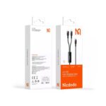 Mcdodo CA-878 2 in 1 100W PD Type C to Lightning+Type C Cable