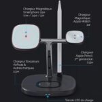 WIWU M8 4 in 1 Wireless Charger
