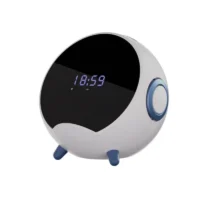 planet wireless smart charger alarm clock bluetooth speaker