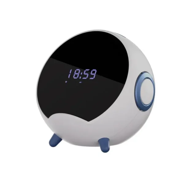 planet wireless smart charger alarm clock bluetooth speaker