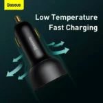 Baseus 100W Dual USB Type-C Car Charger