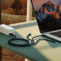 Baseus TWO-FOR-THREE Fast Charging Cable