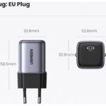 UGREEN CD319 USB-C 30W GaN Fast Charger EU