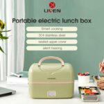 LIVEN FH-18 Electric Lunch Box Portable Smart Cooking Silent Heating Sealed
