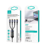 USAMS 3-in-1 Quick Charge Data Cable