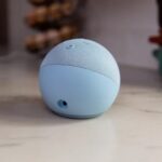 Echo Dot Smart Speaker with Clock