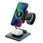 WiWU GEEK 3-in-1 Wireless Charger