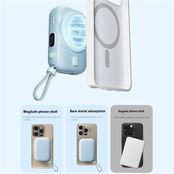 WiWU Wi-P041 Type-C Charging Wireless Power Bank