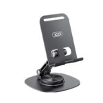 XO-C151 Metal 360° Rotating Black Phone Holder