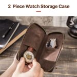 CONTACT’S FAMILY Crazy Horse Leather Watch Case