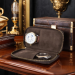 CONTACT’S FAMILY Crazy Horse Leather Watch Case