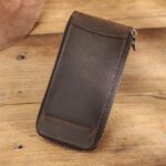 CONTACT’S FAMILY Crazy Horse Leather Watch Case