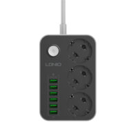 LDNIO SE3631 3 AC Outlets EU Power Strip