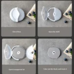 Xiaomi Youpin Huohou Portable Pizza Cutter Wheel Knife