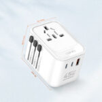 LDNIO Z8 GaN 45W 3-Port Fast Wall Charger