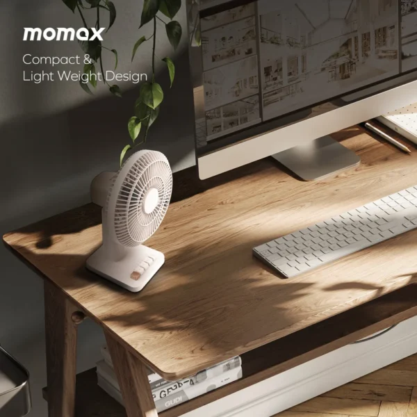 Momax Desktop Wireless Mini Fan