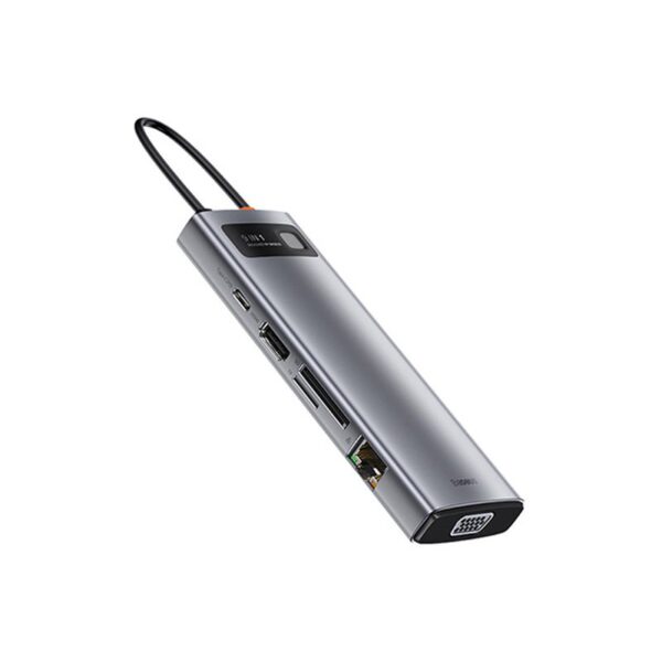 Baseus Metal Gleam Series 9-in-1 Multi-functional Type-C HUB