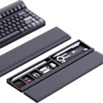 Hagibis Keyboard Wrist Rest Pad Ergonomic Soft with Storage Box