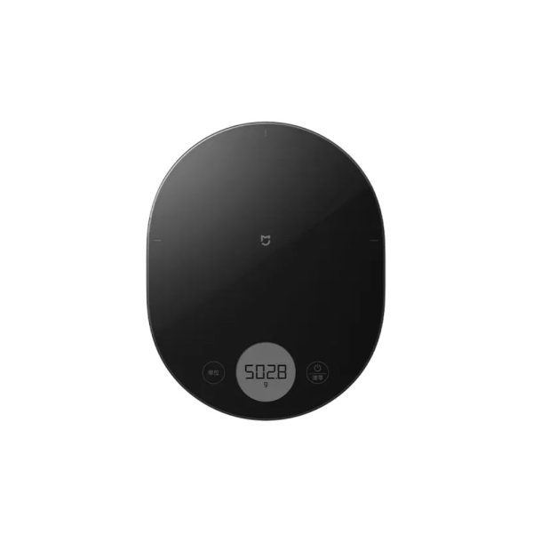 Mijia Digital Kitchen Scale (Global) – g/mL/Milk Unit Switching, One-Click Tare, Tempered Glass Surface