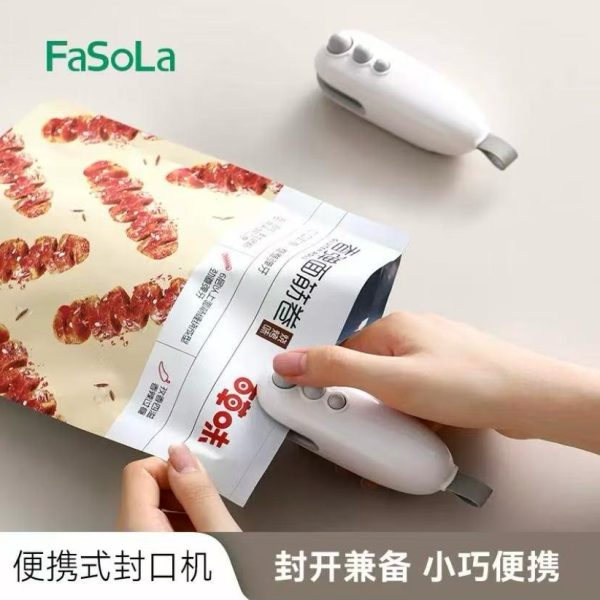 FaSoLa Portable Bag Sealer Convenient and Efficient Sealing