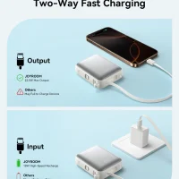JOYROOM PBF27 10000mAh 22.5W DUAL CABLE TYPE C AND LIGHTNING