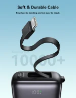 JOYROOM PBF27 10000mAh 22.5W DUAL CABLE TYPE C AND LIGHTNING