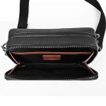 WiWU Master Genuine Leather Fingerprint Lock Crossbody Bag