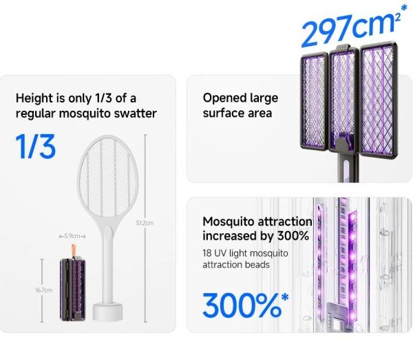 Qualitell V3-C Electric Mosquito Fly Insect Zapper w/ UV Lamp