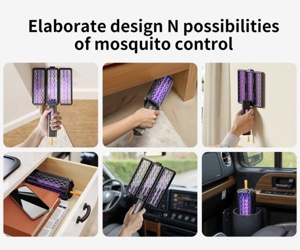 Qualitell V3-C Electric Mosquito Fly Insect Zapper w/ UV Lamp