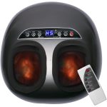 Electric Foot Massager With Deep Kneading And Air Compression
