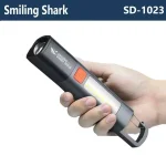 Smiling Shark SD1023 LED Torch Light Type-C Rechargeable with Hook