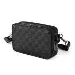 WiWU Master Genuine Leather Fingerprint Lock Crossbody Bag