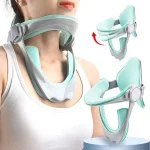 360 Degree Adjustable Neck Support Ergonomic Cervical Traction Device