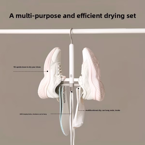 FaSoLa Windproof Rotating Multifunctional Shoe Rack