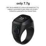 Smart Tasbih Tally Counter Ring for Muslim Zikr Digital Tasbeeh