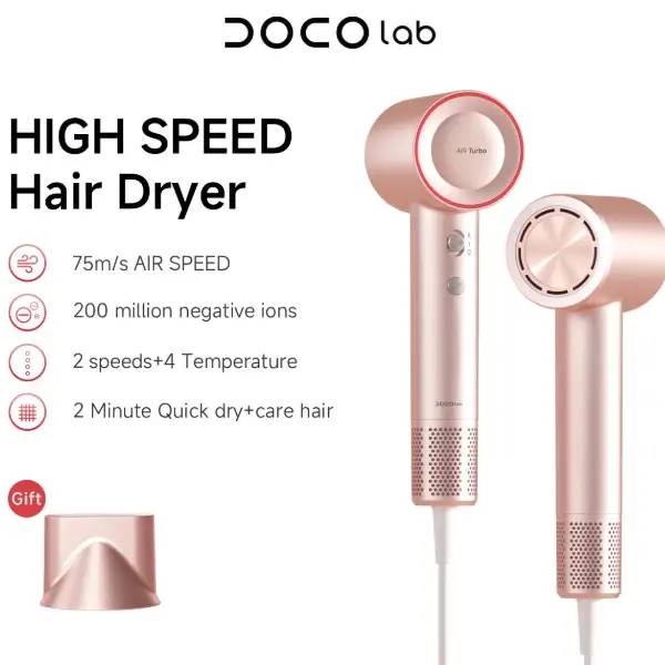 Xiaomi Doco Dual Negative Ion Hair Dryer Model AN001